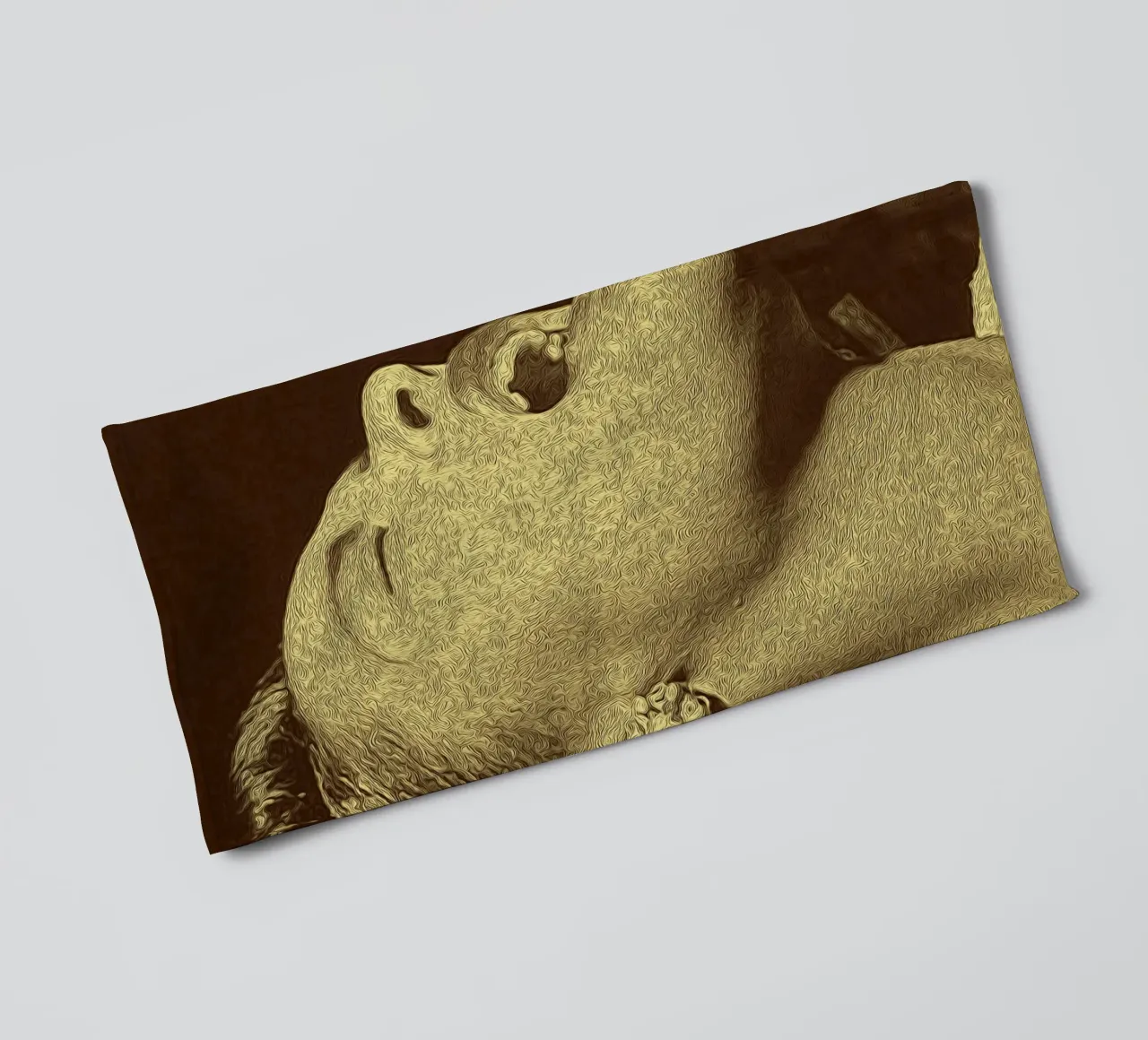 Schaduwen van een zangeres badhanddoek van singpentinksale