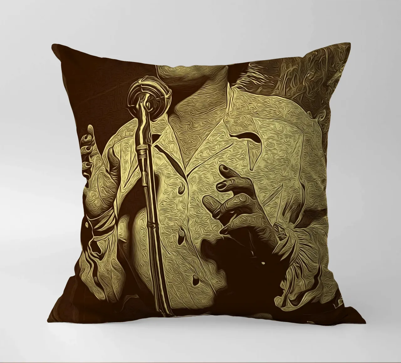 Curtain Call decorative cushion by singpentinksale