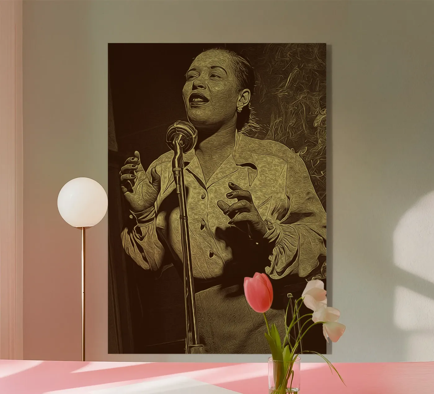 Curtain Call plexiglass da singpentinksale