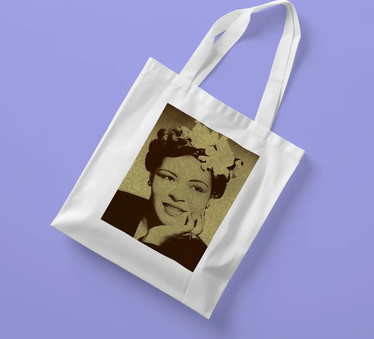Note nella notte borsa in juta da singpentinksale