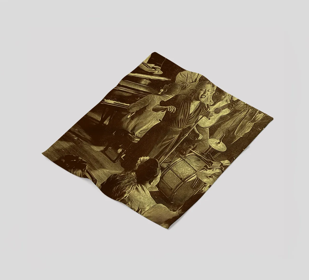 Jazz in full swing coperta in pile da singpentinksale