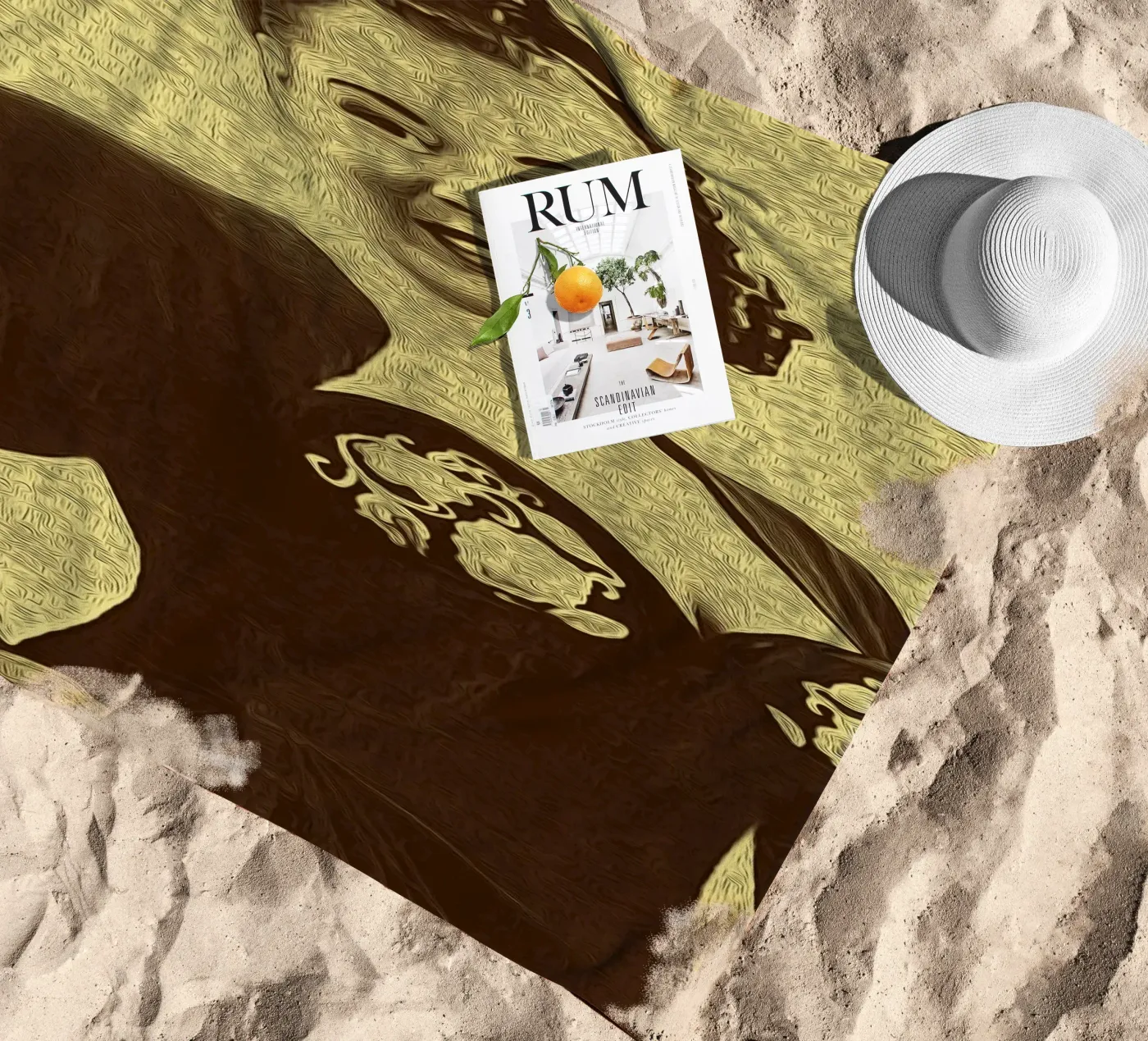 Chic e affascinante telo mare da singpentinksale