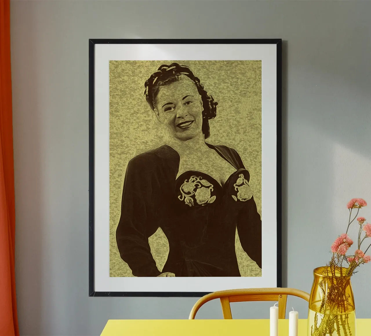 Chic e affascinante poster da singpentinksale