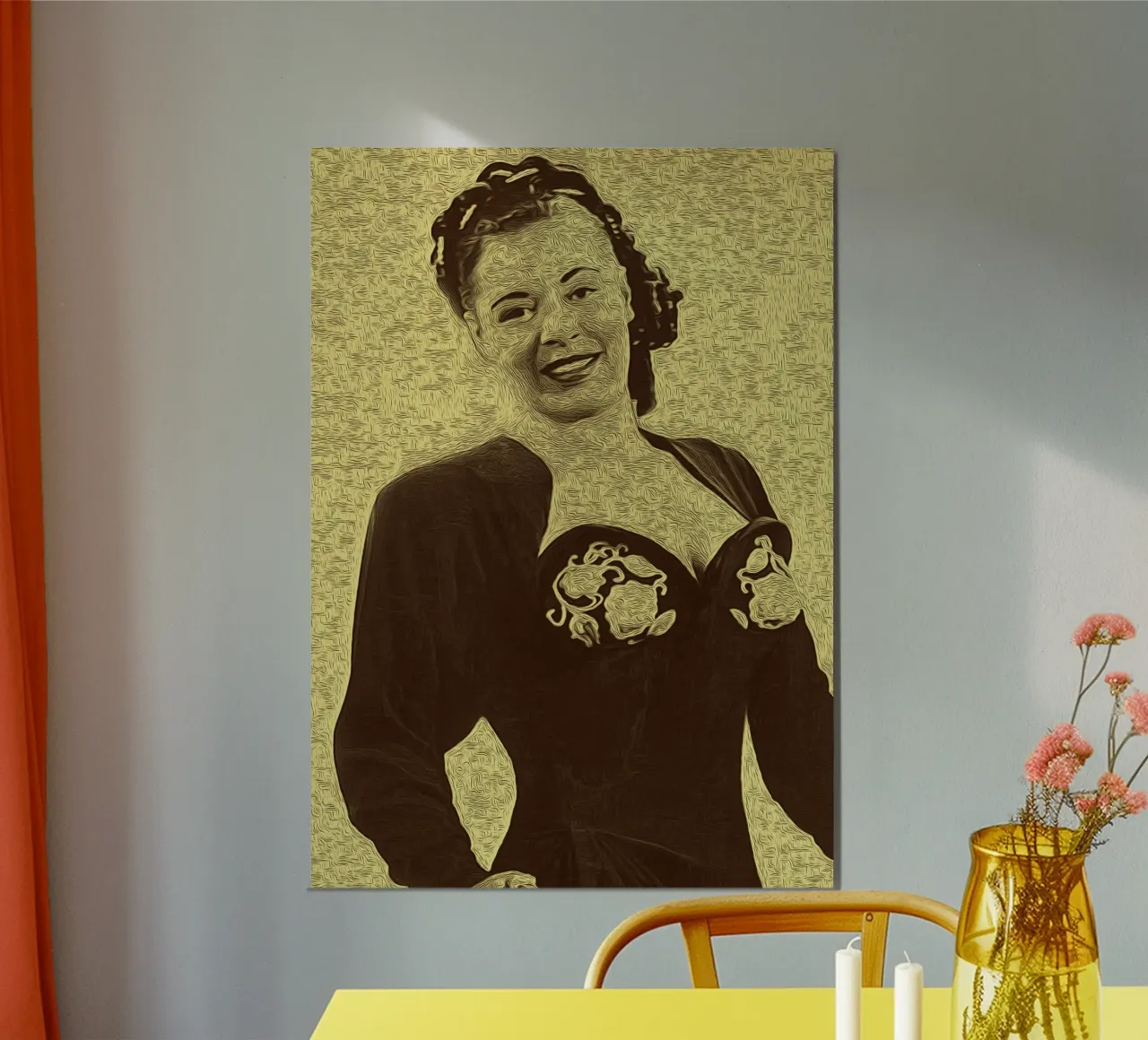 Chic e affascinante poster da singpentinksale