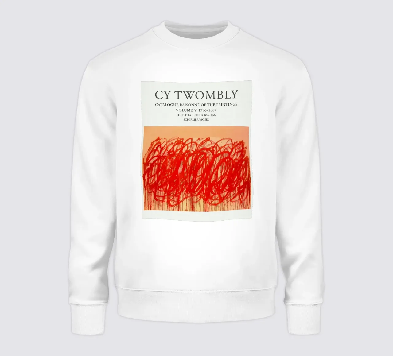 Volume V - Cy Twombly felpa da Albertopant