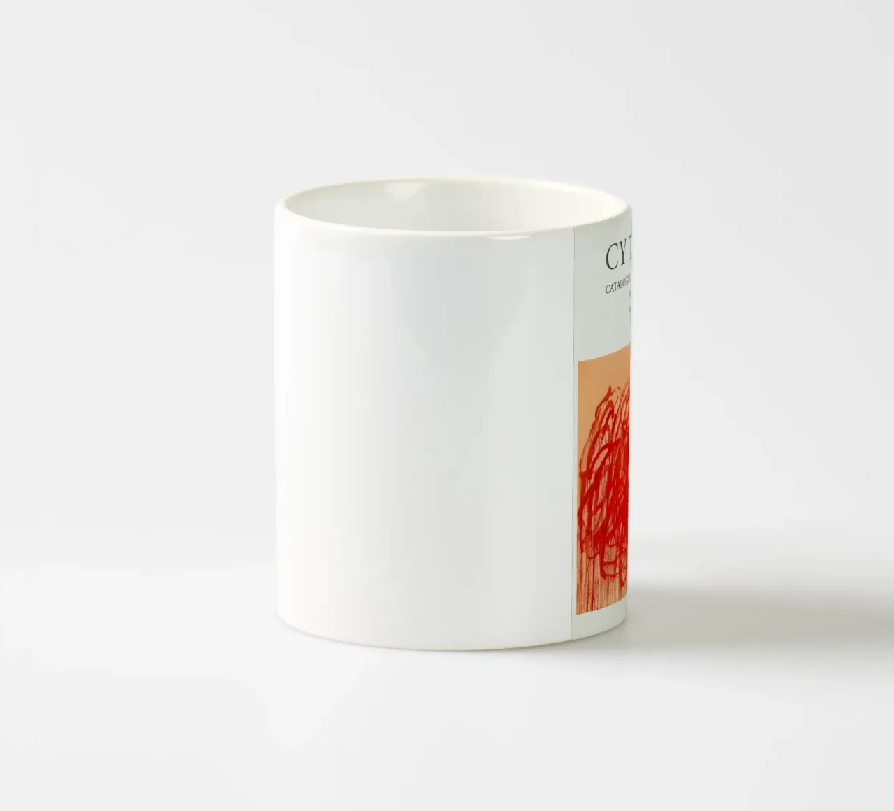Volume V - Cy Twombly tazza in ceramica da Albertopant