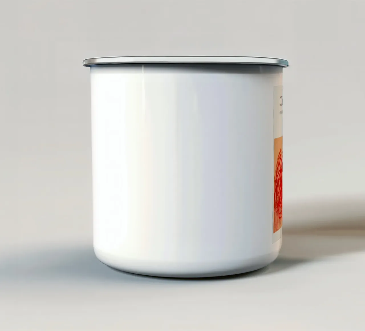 Volume V - Cy Twombly tazza in smalto da Albertopant