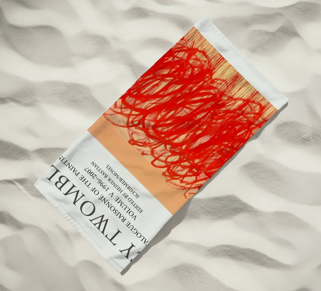 Volume V - Cy Twombly telo mare da Albertopant