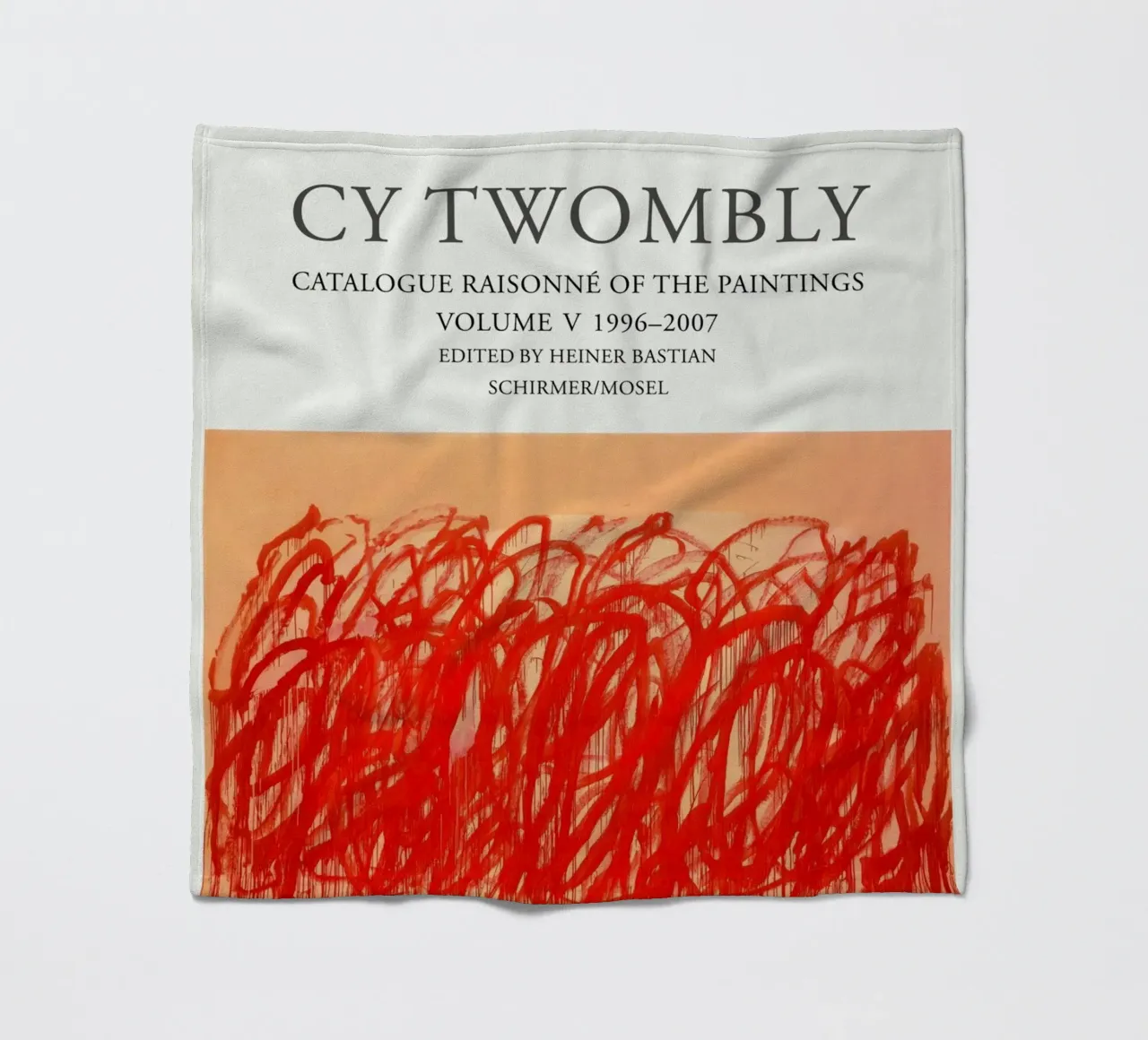 Volume V - Cy Twombly coperta in pile da Albertopant