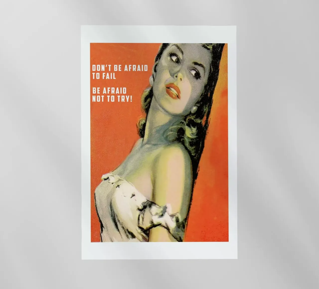 Don't Be Afraid To Fail pellicola backlit da Gallery Print and Art Limited
