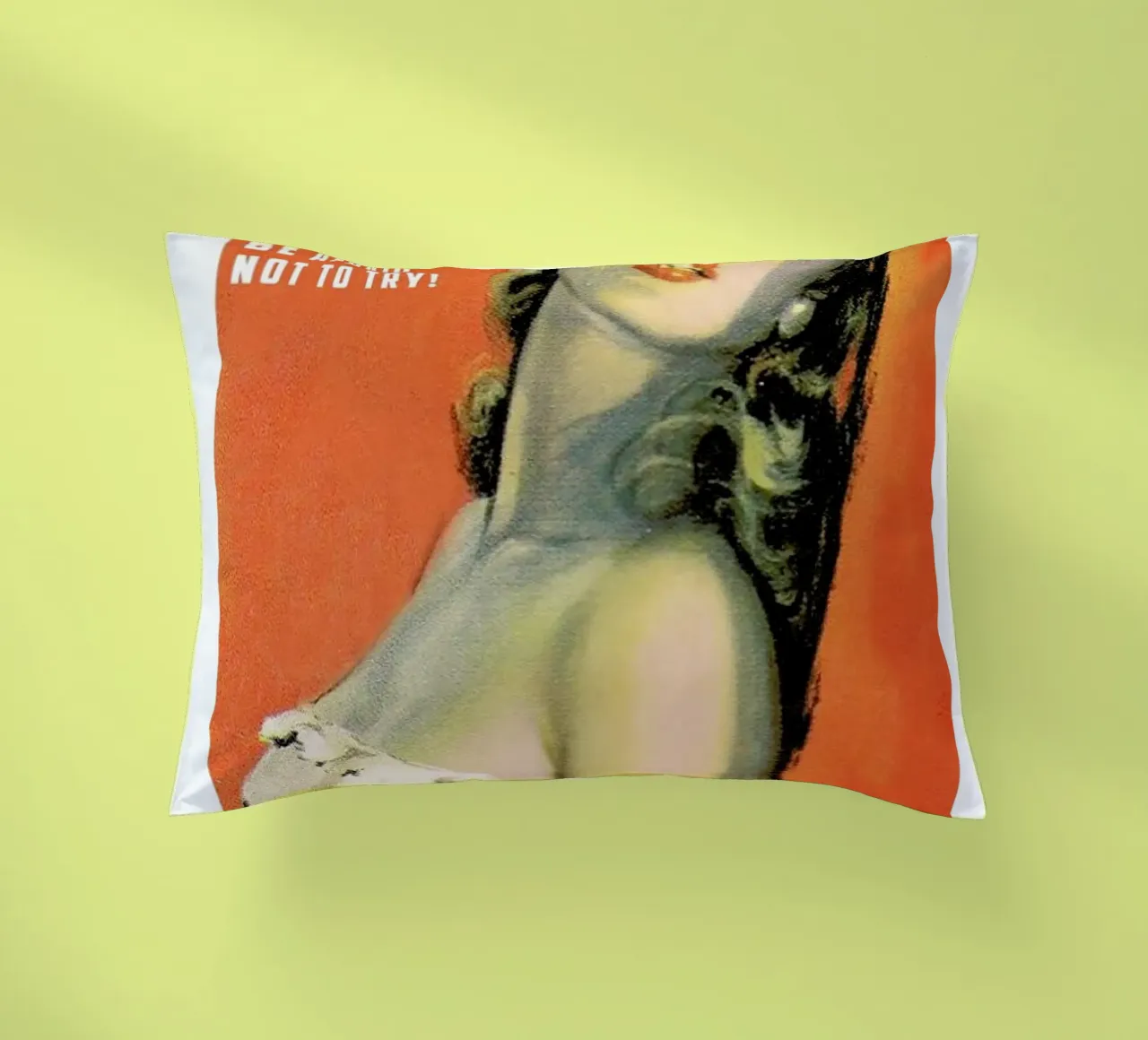 Don't Be Afraid To Fail cuscino da Gallery Print and Art Limited