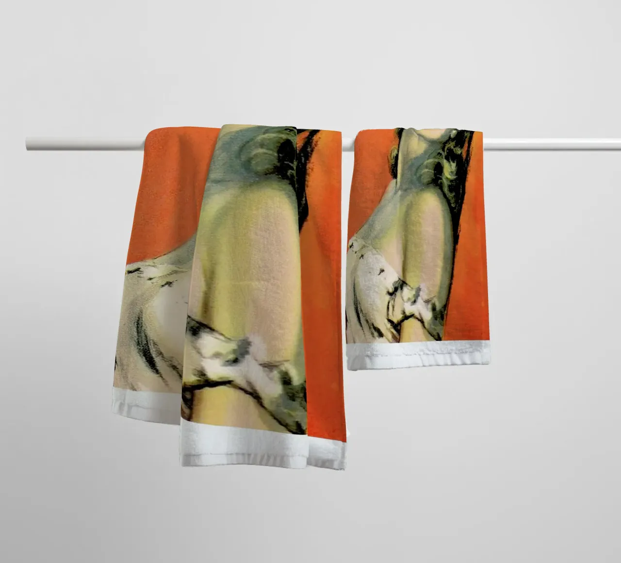 Don't Be Afraid To Fail towel by Gallery Print and Art Limited