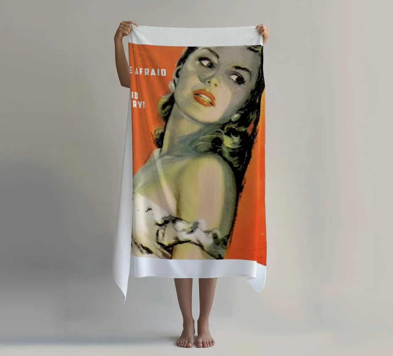 Don't Be Afraid To Fail telo mare da Gallery Print and Art Limited