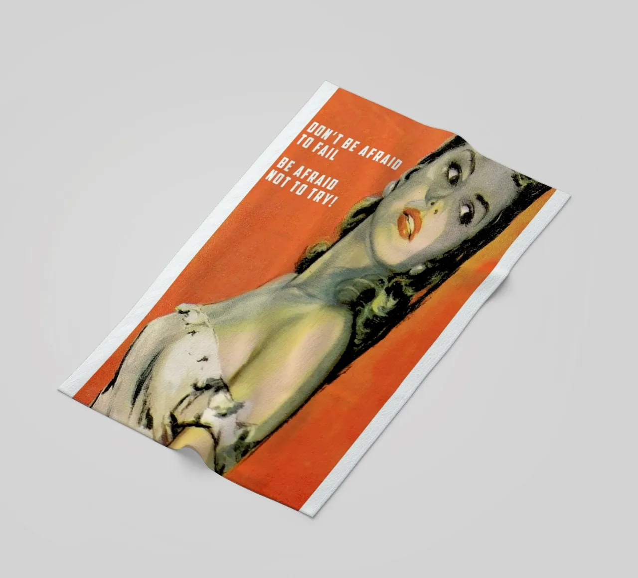 Don't Be Afraid To Fail telo mare da Gallery Print and Art Limited