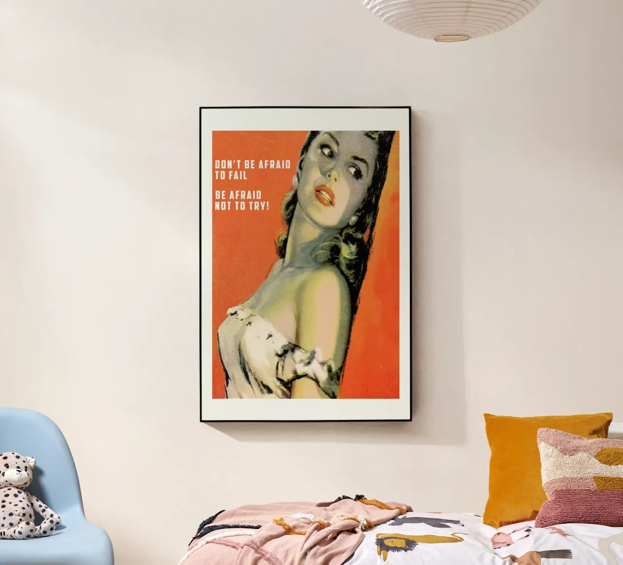 Don't Be Afraid To Fail plexiglass da Gallery Print and Art Limited