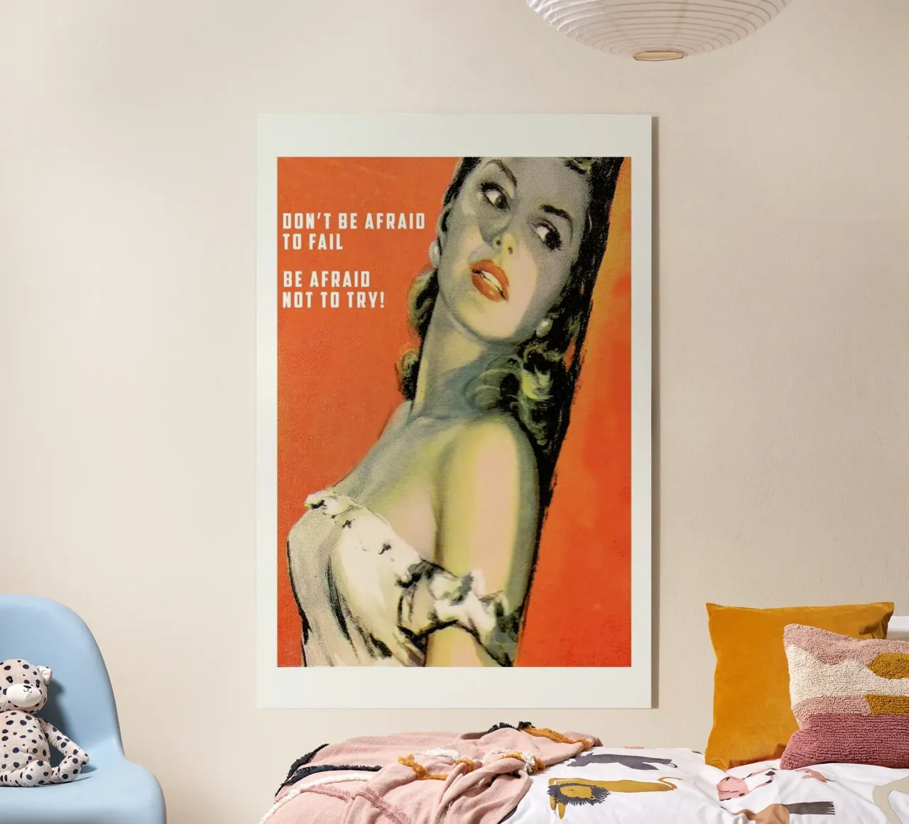 Don't Be Afraid To Fail plexiglass da Gallery Print and Art Limited