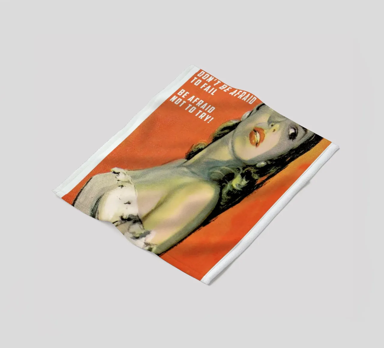 Don't Be Afraid To Fail coperta in pile da Gallery Print and Art Limited