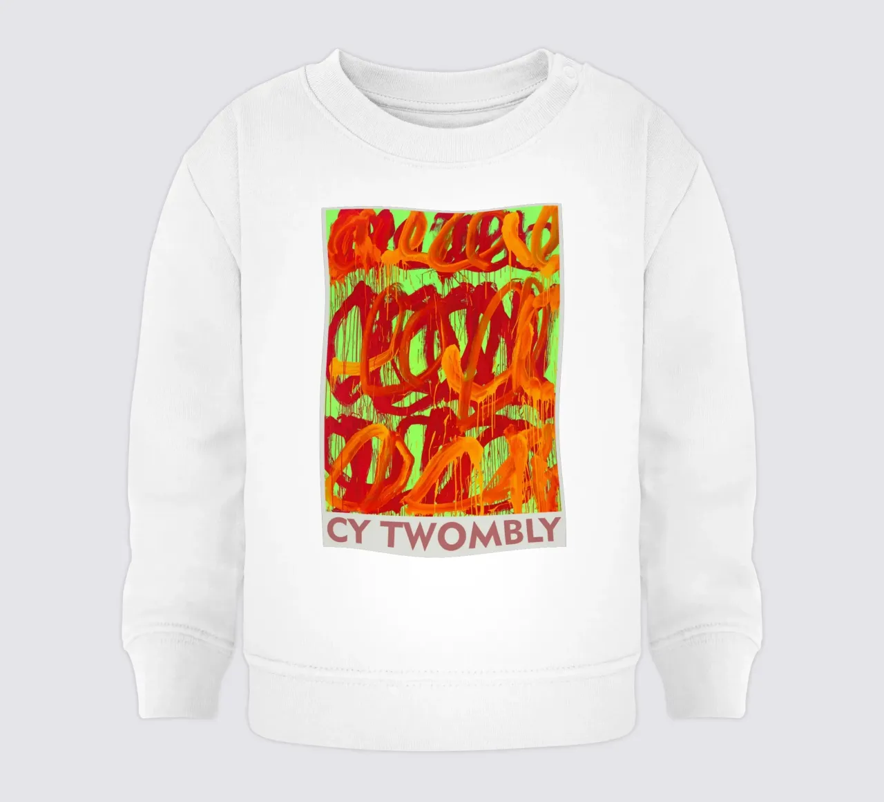 Espressionismo astratto - Cy Twombly felpa neonato da Albertopant