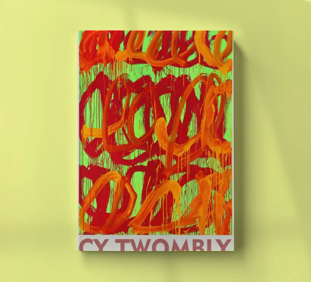 Abstract Expressionism - Cy Twombly notebook by Albertopant
