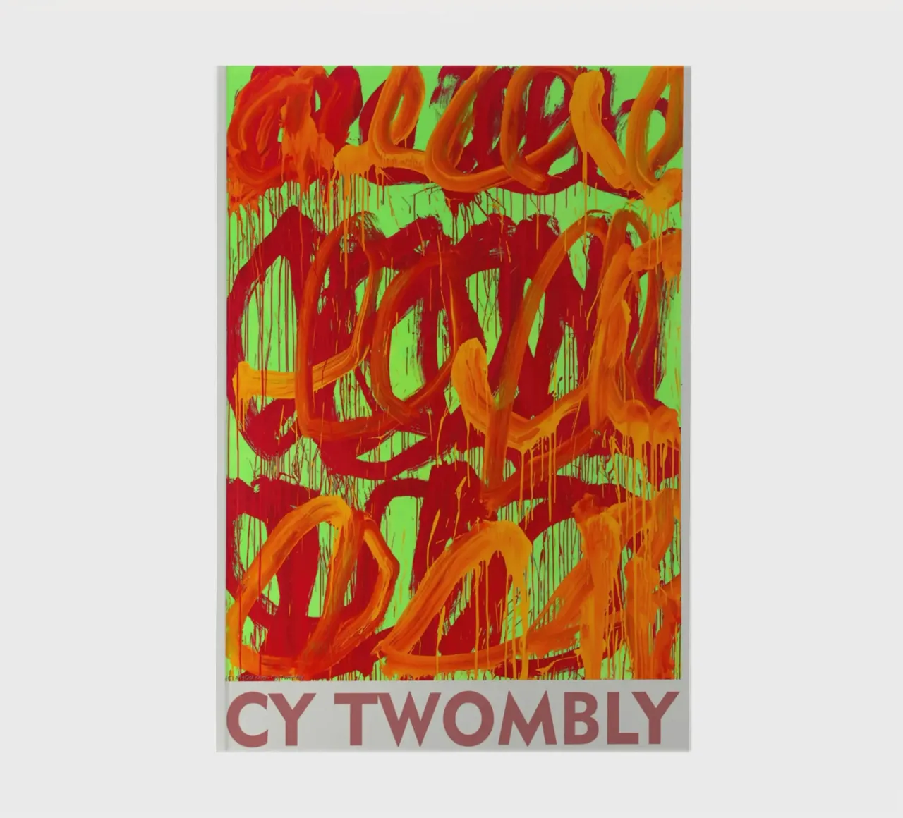 Abstract Expressionism - Cy Twombly notebook by Albertopant