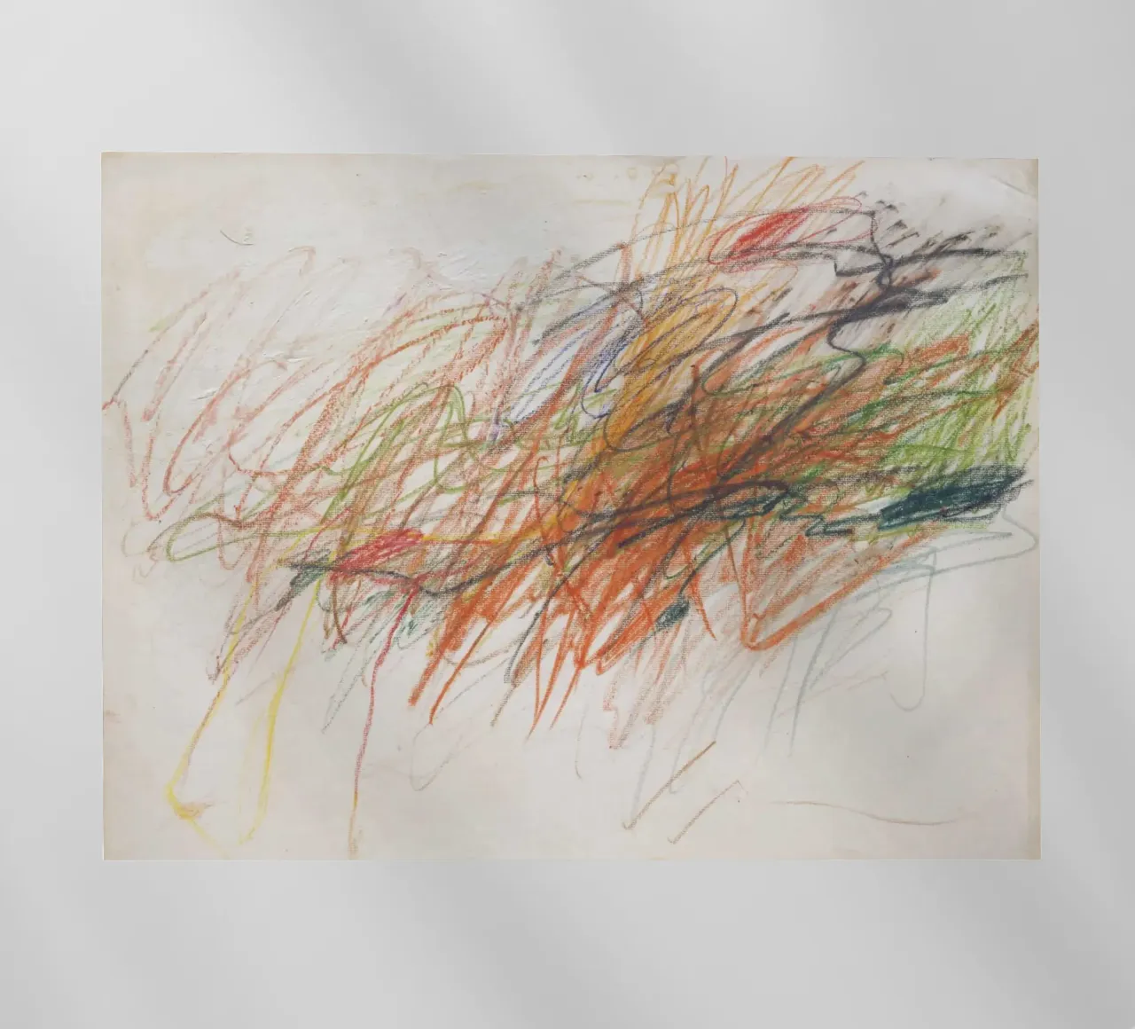 Cy Twombly - Acquerello pellicola backlit da Albertopant