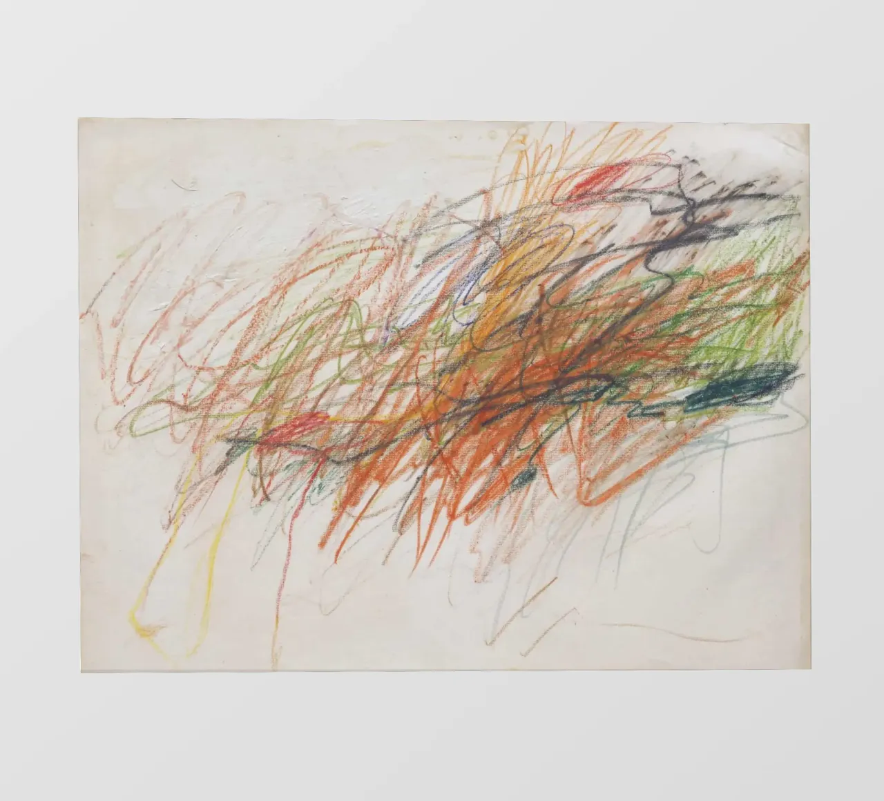Cy Twombly - Acquerello pellicola backlit da Albertopant