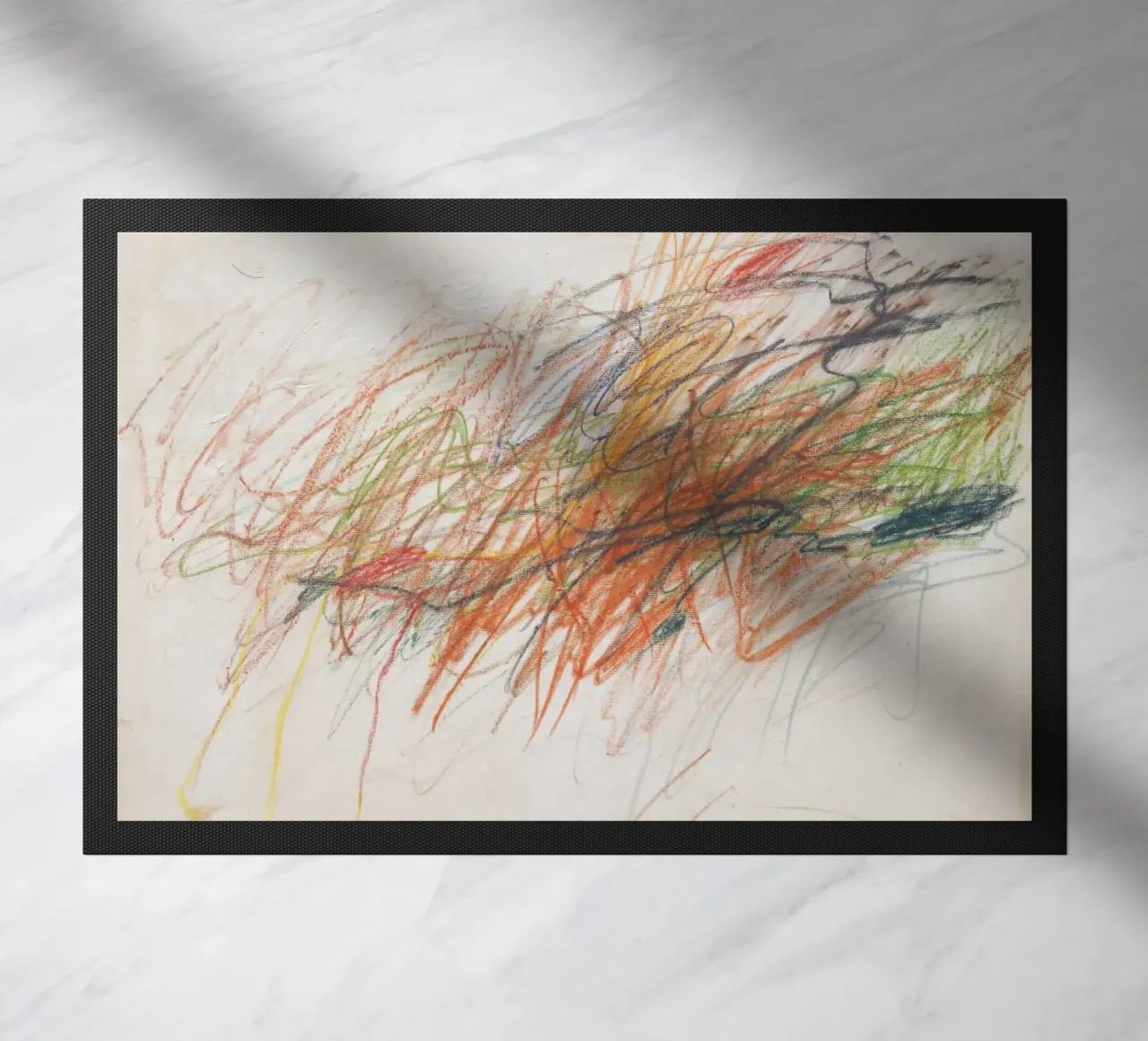 Cy Twombly - Acquerello zerbino da Albertopant