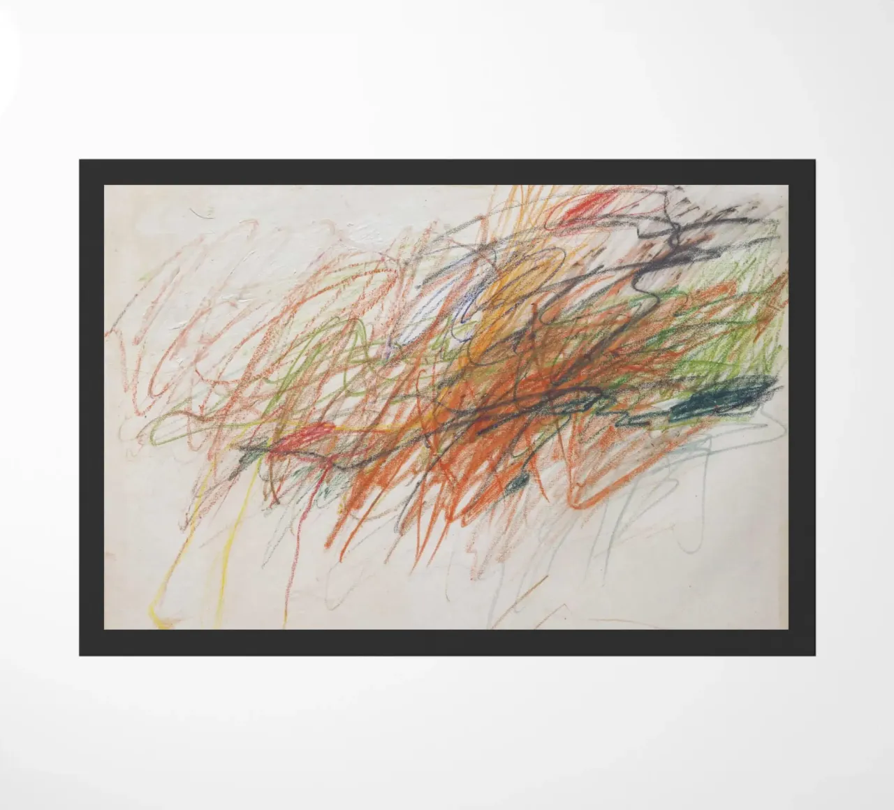 Cy Twombly - Acquerello zerbino da Albertopant