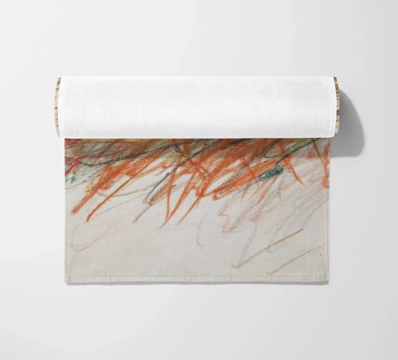 Cy Twombly - Acquerello telo mare da Albertopant