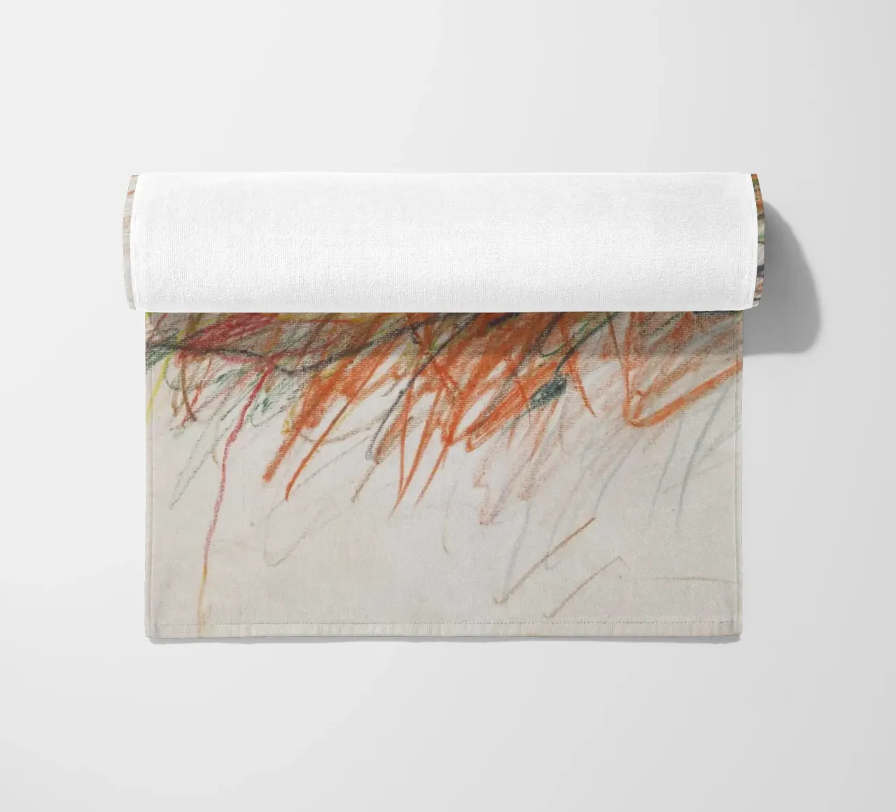 Cy Twombly - Acquerello telo mare da Albertopant