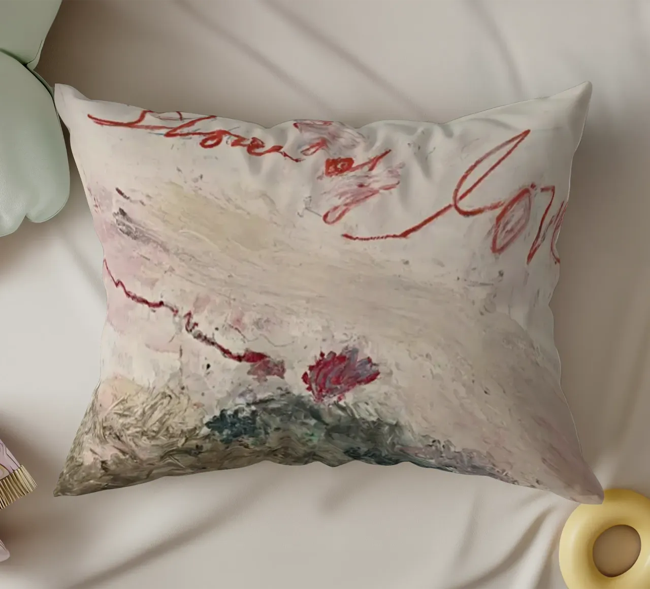 Le rive più selvagge dell'amore - Cy Twombly cuscino da Albertopant