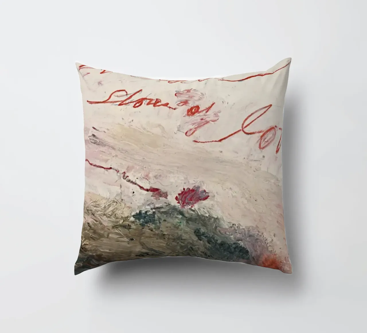 Le rive più selvagge dell'amore - Cy Twombly cuscino da Albertopant