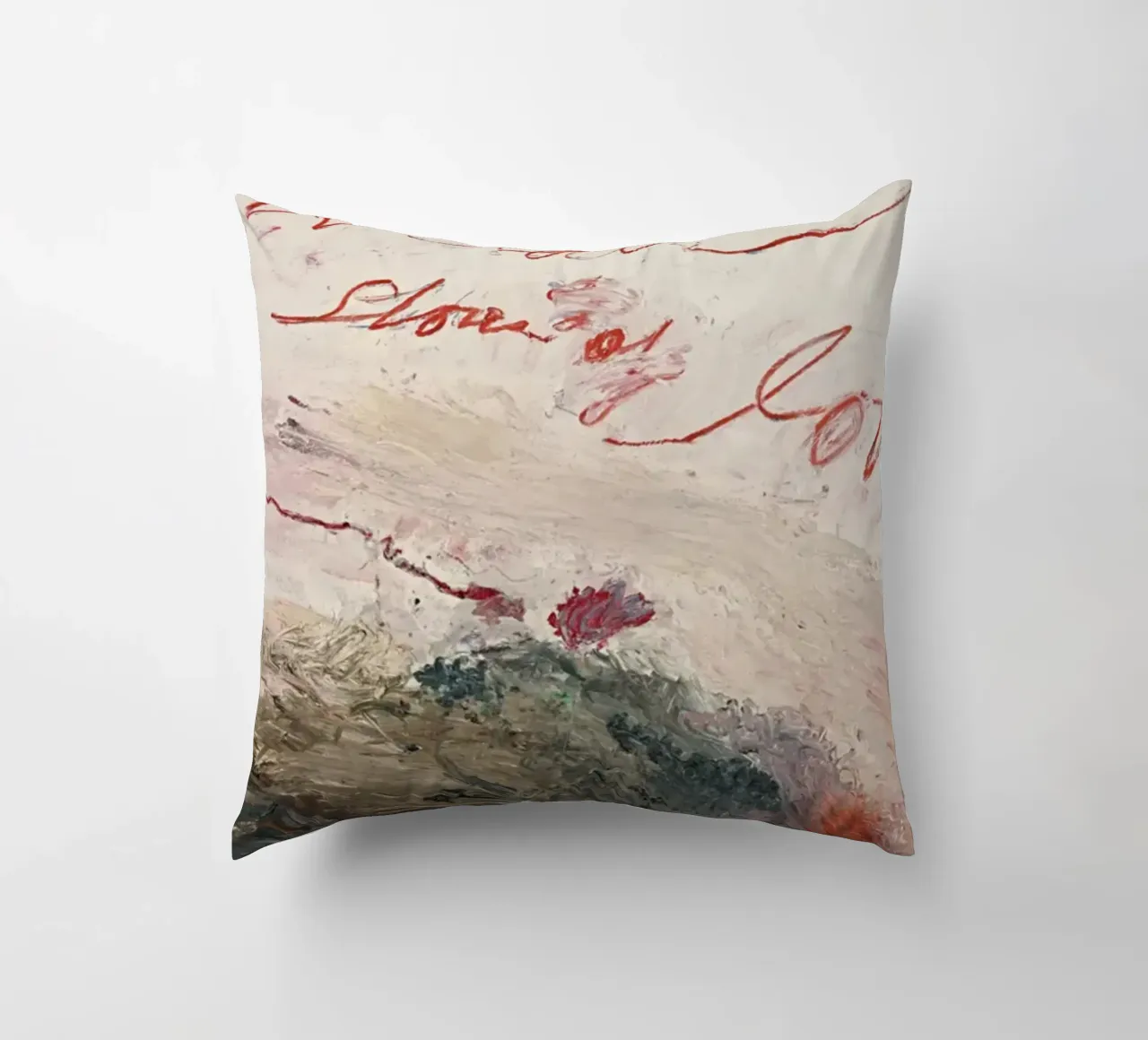 Le rive più selvagge dell'amore - Cy Twombly cuscino da Albertopant