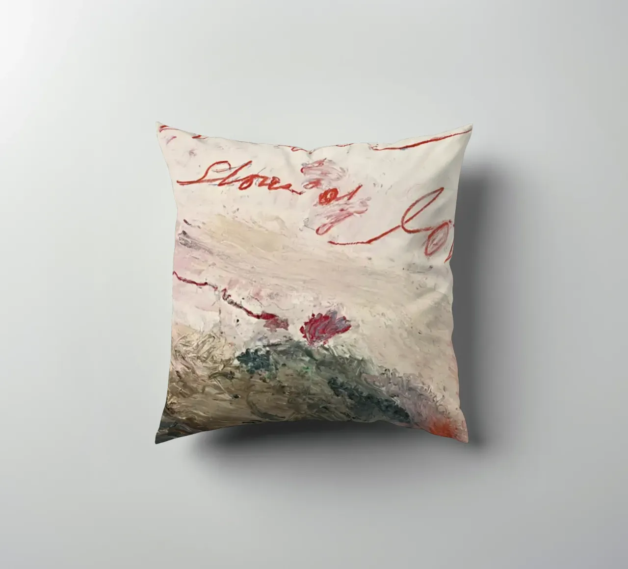 Le rive più selvagge dell'amore - Cy Twombly cuscino da Albertopant