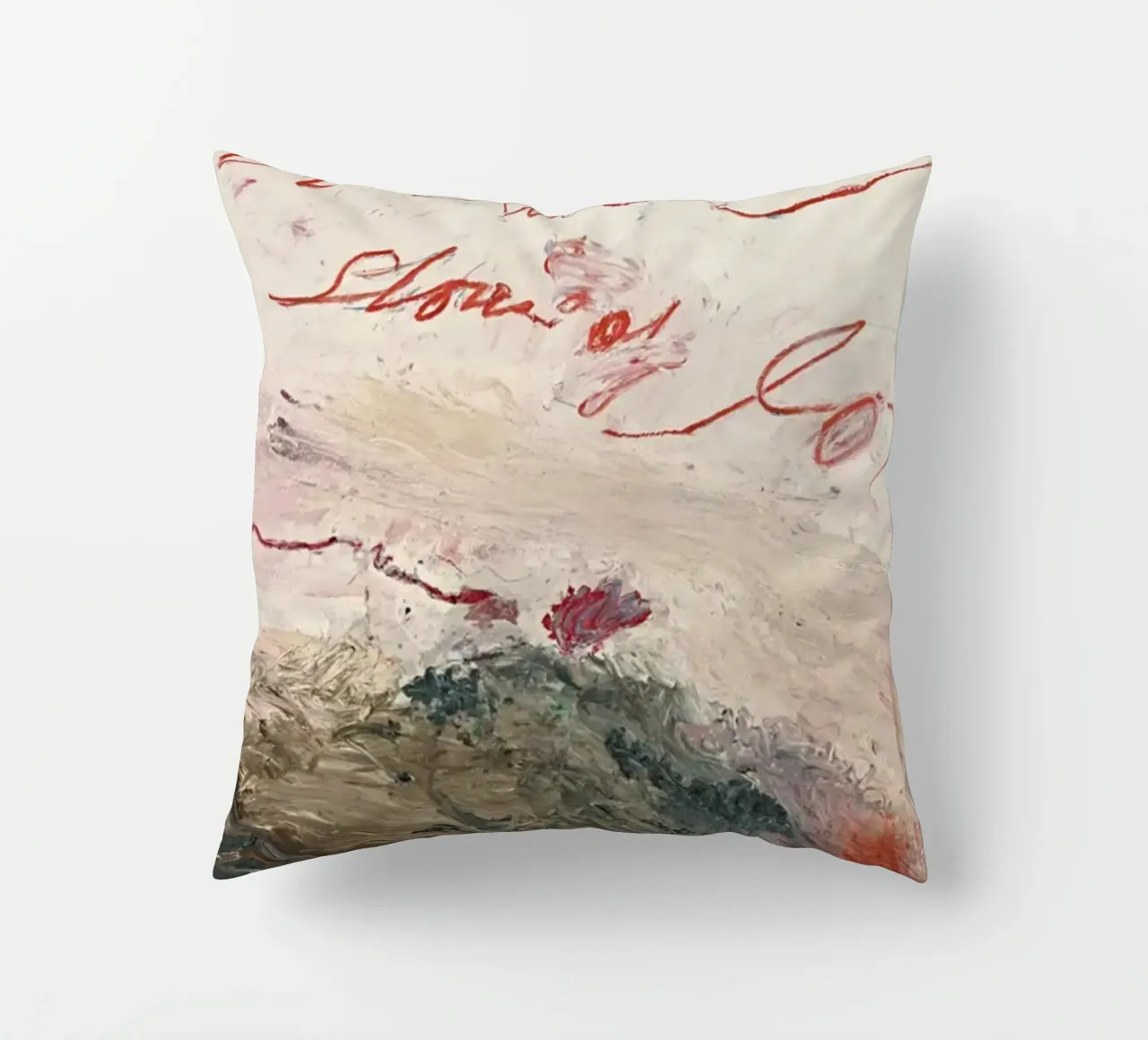 Le rive più selvagge dell'amore - Cy Twombly cuscino da Albertopant