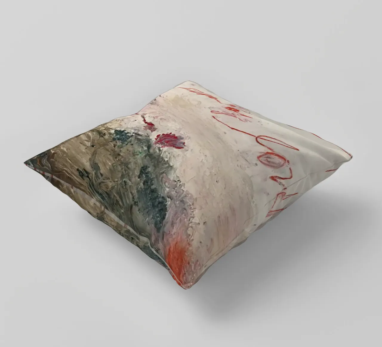 Le rive più selvagge dell'amore - Cy Twombly cuscino da Albertopant