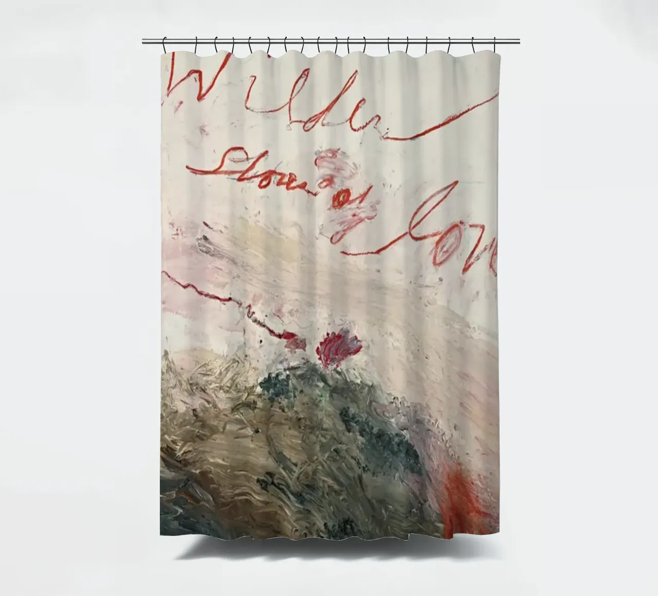 Le rive più selvagge dell'amore - Cy Twombly tenda da doccia da Albertopant