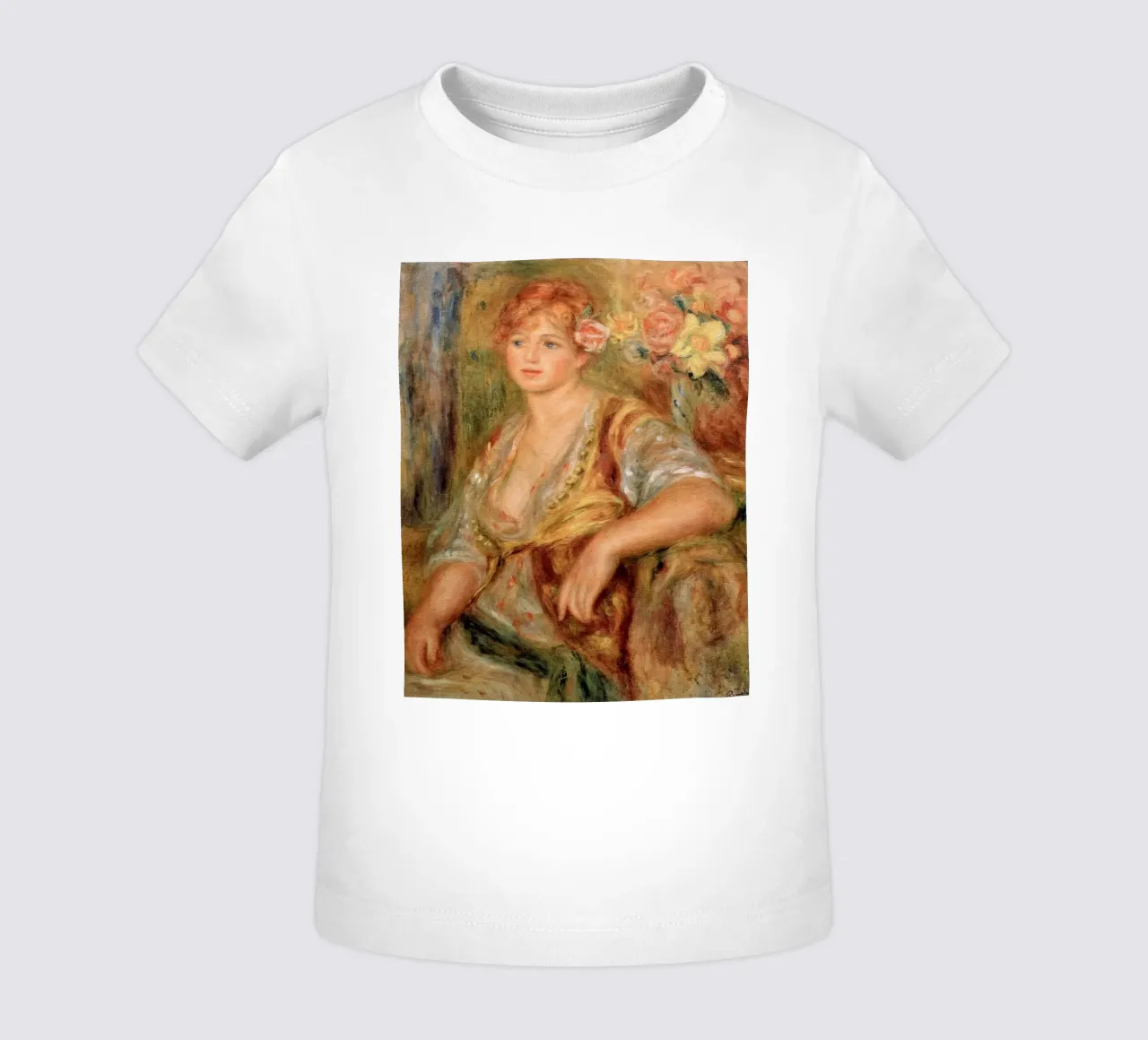 Ritratto di Misia - Pierre-Auguste Renoir maglietta neonato da masonday