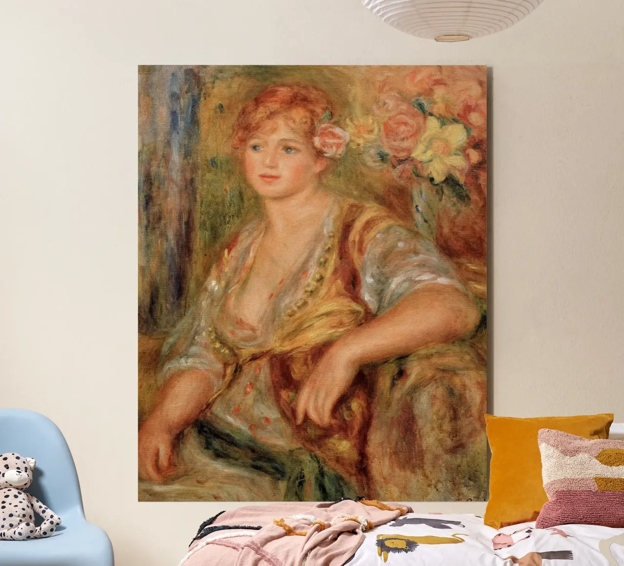 Ritratto di Misia - Pierre-Auguste Renoir alluminio dibond da masonday