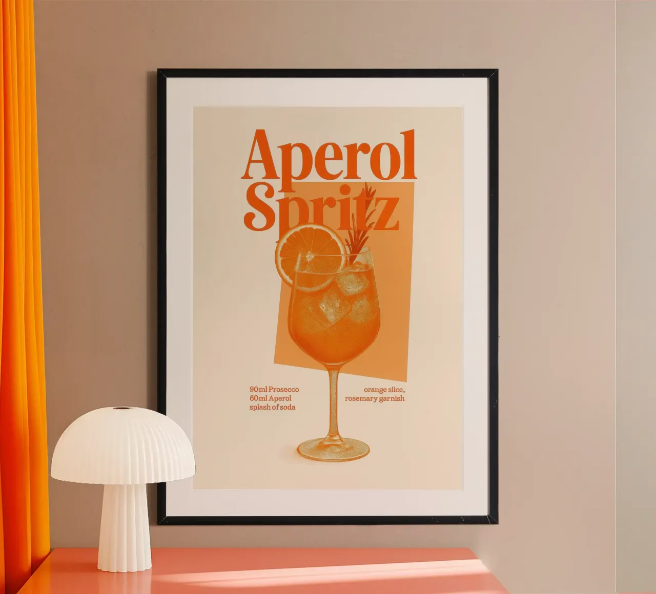 Aperol Spritz carta hahnemühle da Attaboy Dsgn