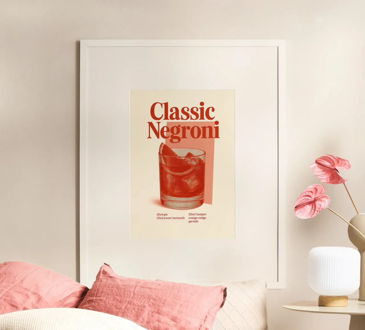 Classic Negroni poster da Attaboy Dsgn