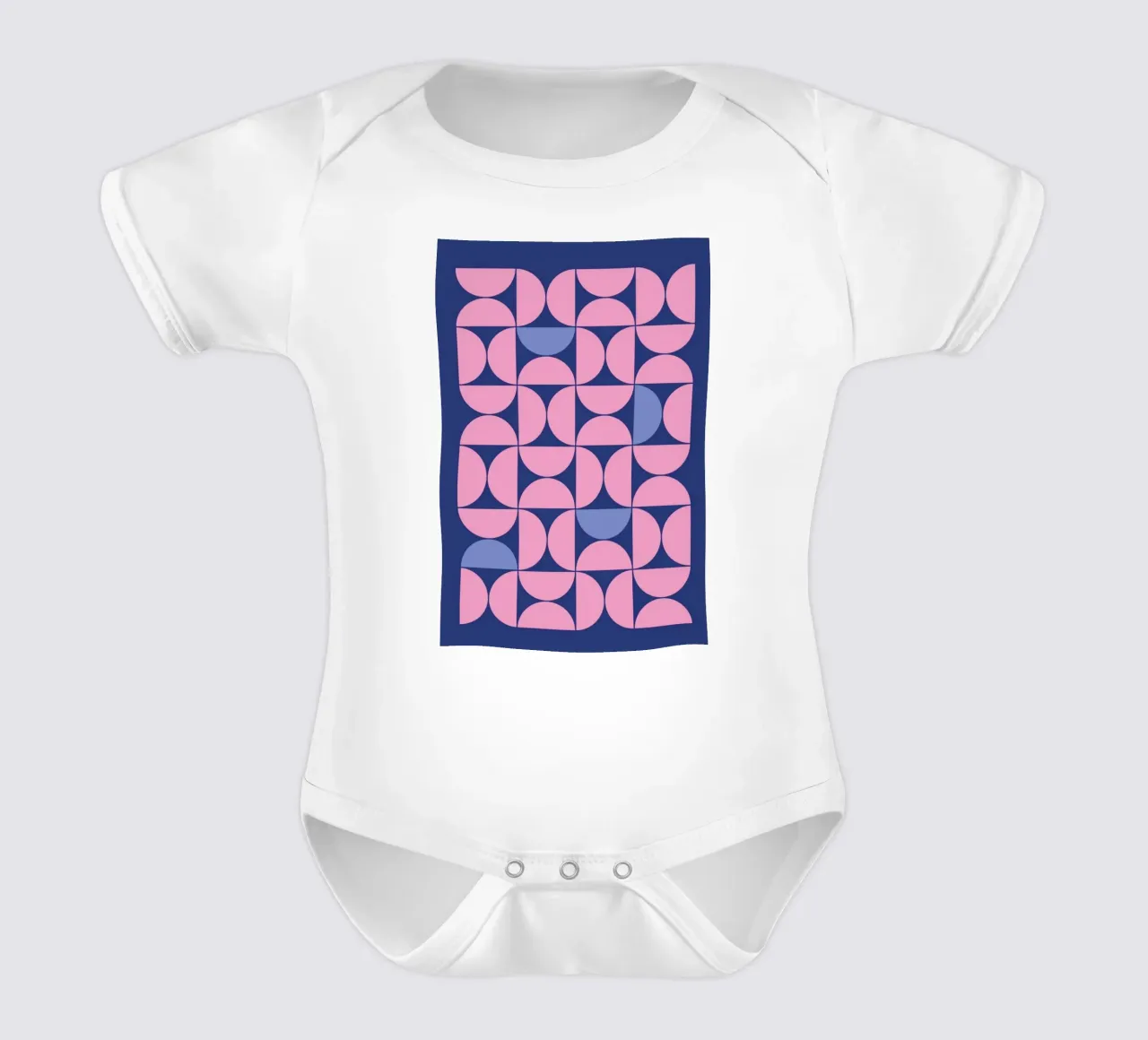 Geometric 3 body neonato maniche corte da Studio One