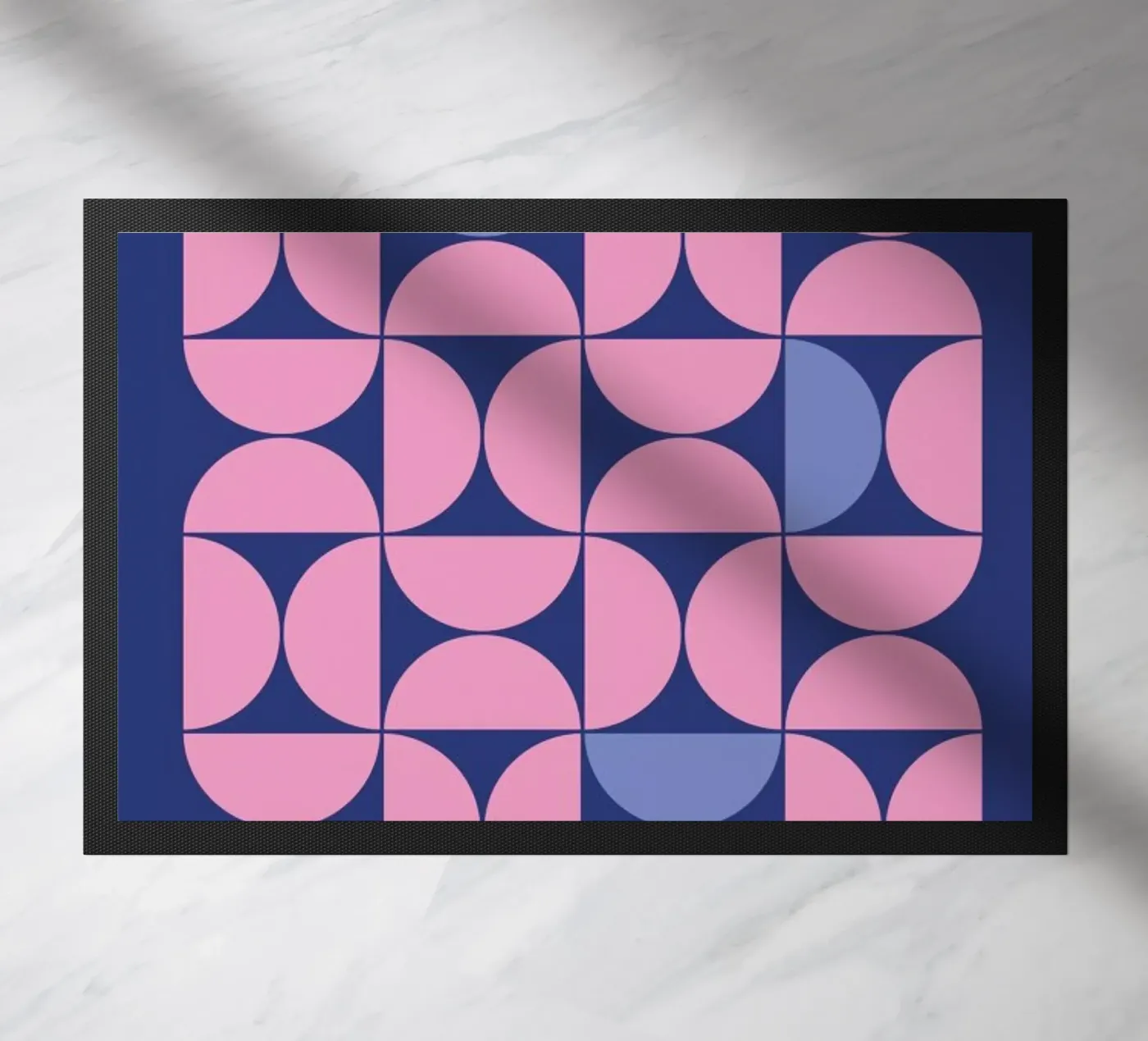 Geometric 3 doormat by Studio One