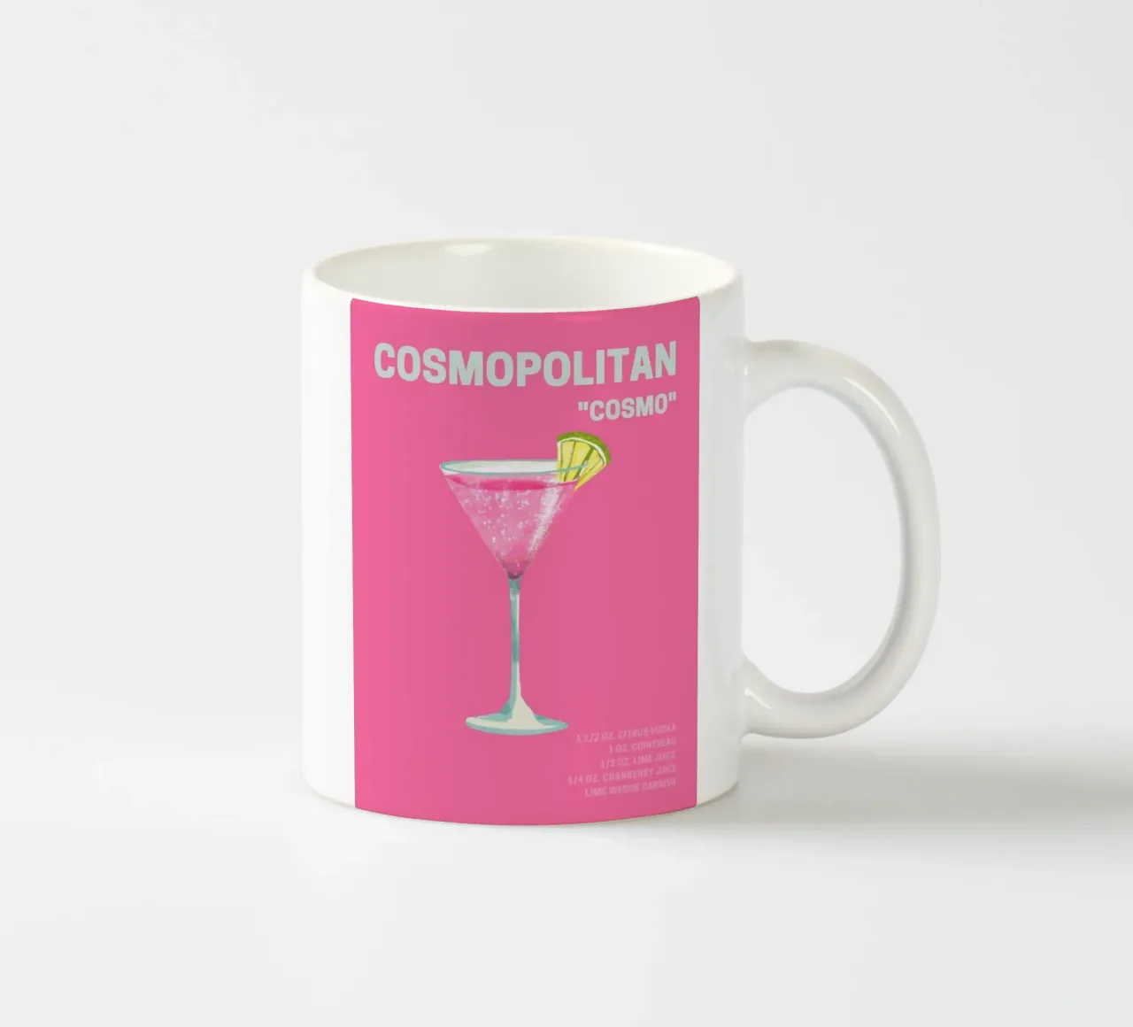 Póster Cosmopolitan Vintage taza de cerámica de noahmiss