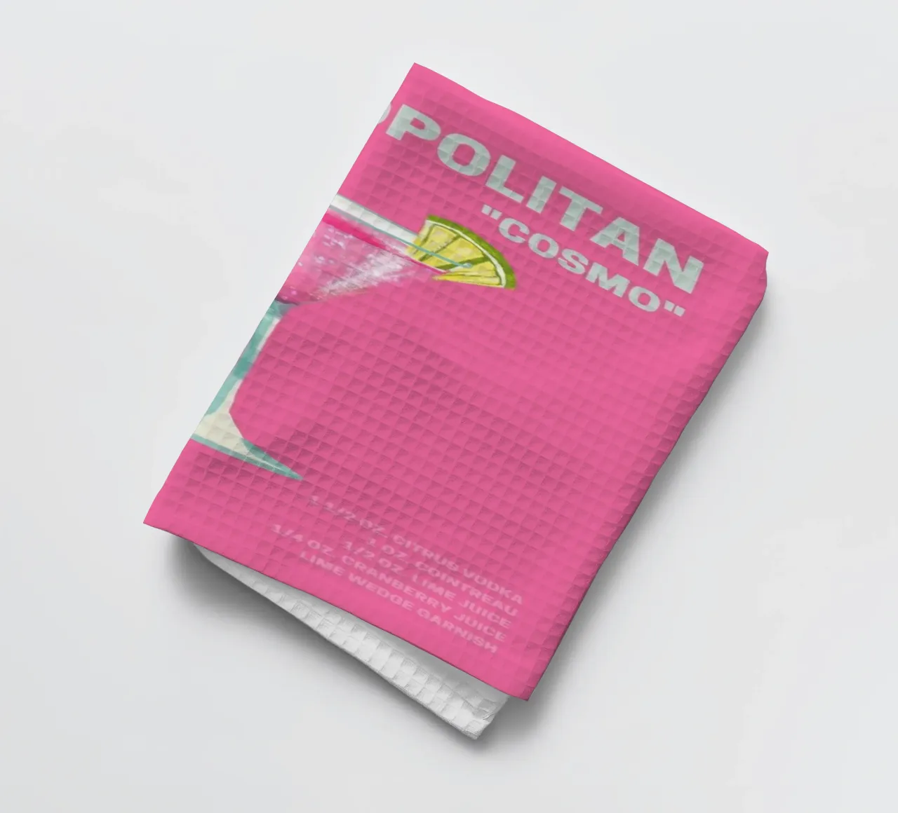 Cosmopolitan Vintage Poster tea towel by noahmiss
