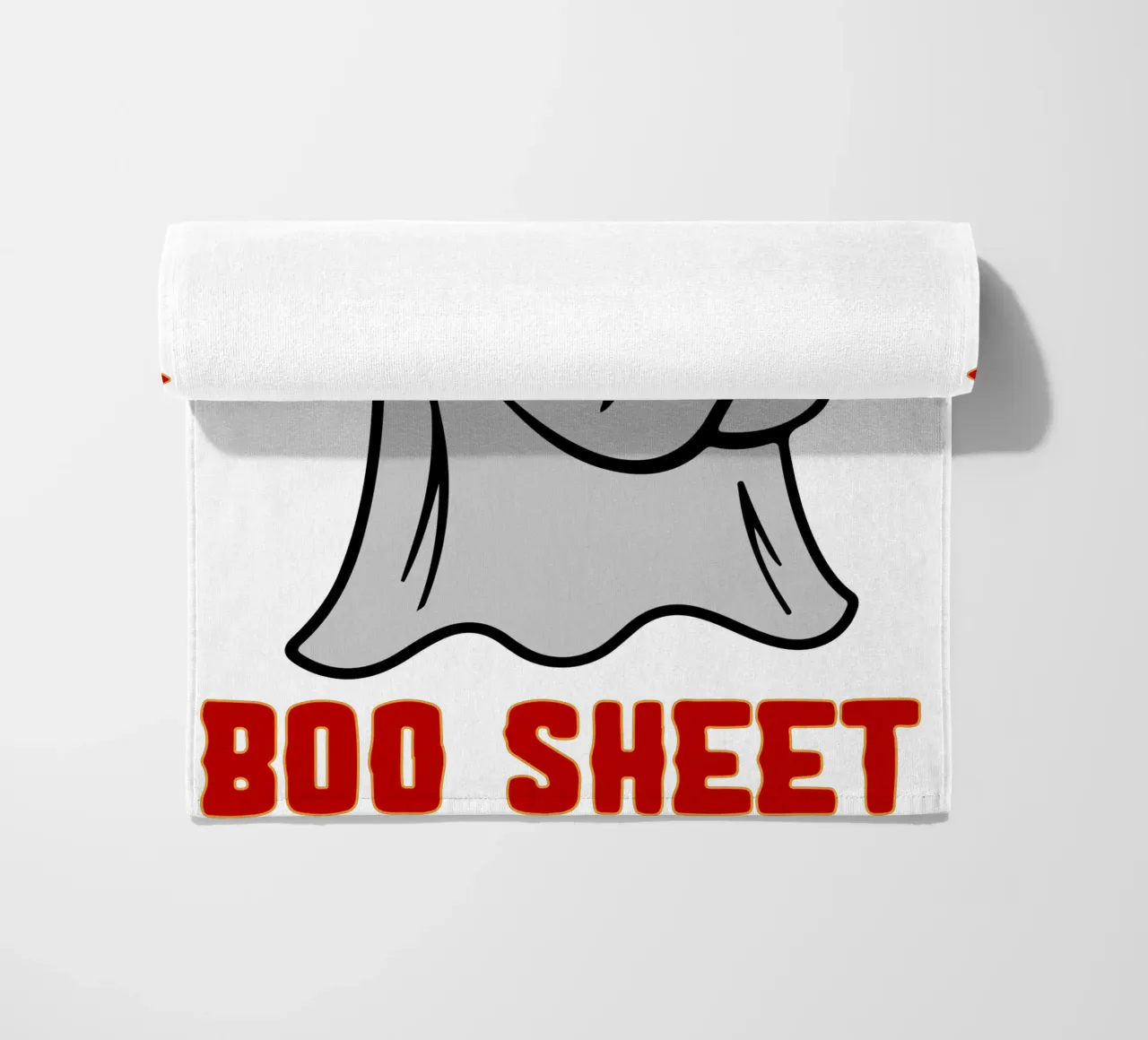 questo foglio boo di haloween telo mare da onetime