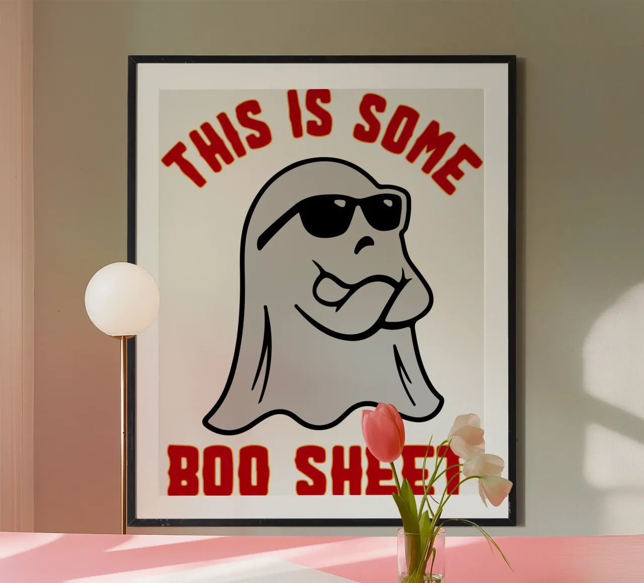 questo foglio boo di haloween carta hahnemühle da onetime