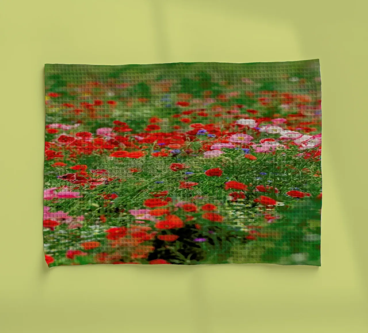 Mixed Poppy Landscape canovaccio da cucina da Curious Collections by Marielle Leenders