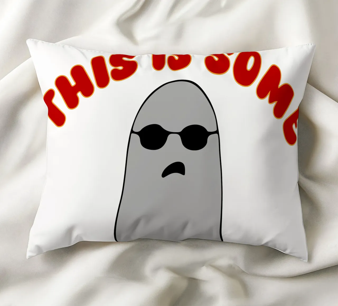 questo è un foglio di boo cuscino da onetime