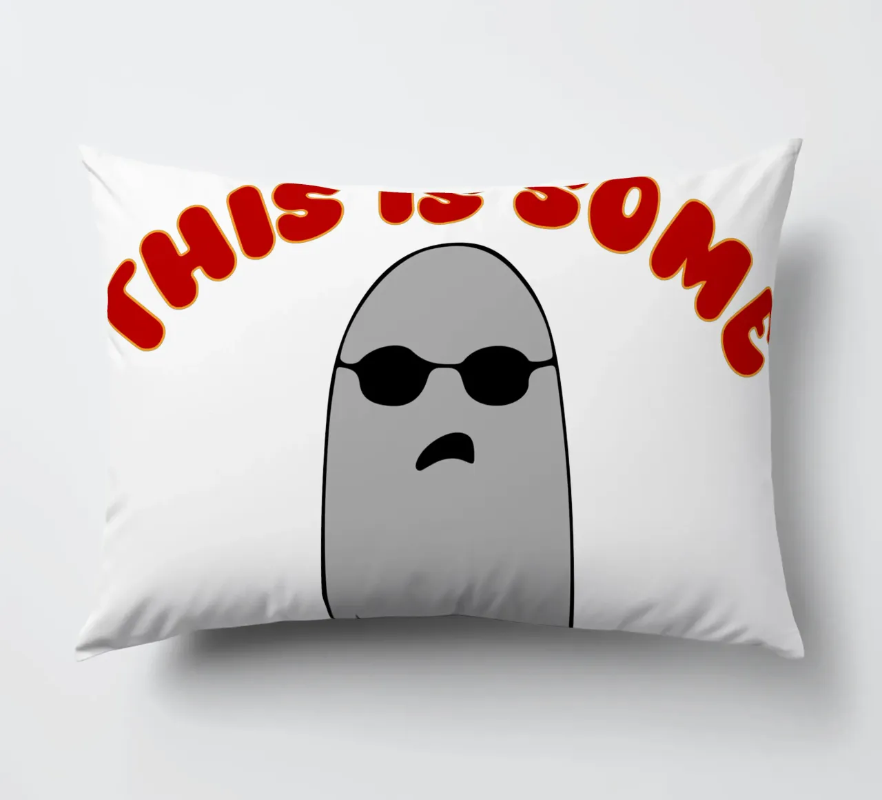 questo è un foglio di boo cuscino da onetime